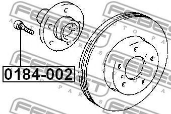 Купить запчасть FEBEST - 0184002 
