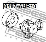 Купить запчасть FEBEST - 0187AUR10 