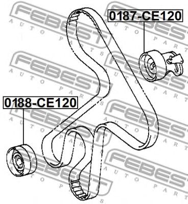 Купить запчасть FEBEST - 0187CE120 