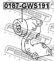 Купить запчасть FEBEST - 0187GWS191 
