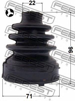 Купить запчасть FEBEST - 0215F15T 