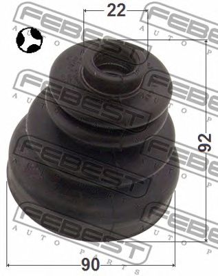 Купить запчасть FEBEST - 0215R20T 
