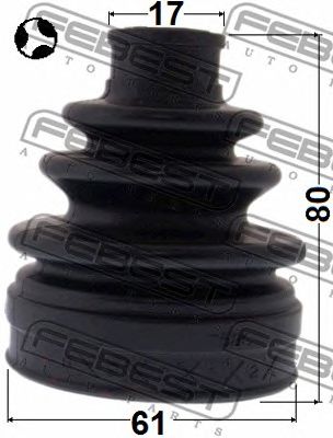 Купить запчасть FEBEST - 0215T31RT 