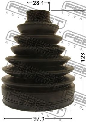 Купить запчасть FEBEST - 0217PJ32 