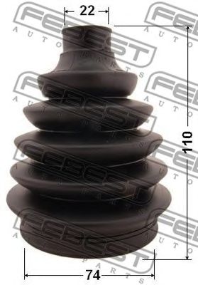 Купить запчасть FEBEST - 0217PQG15 