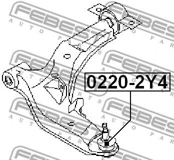 Купить запчасть FEBEST - 02202Y4 