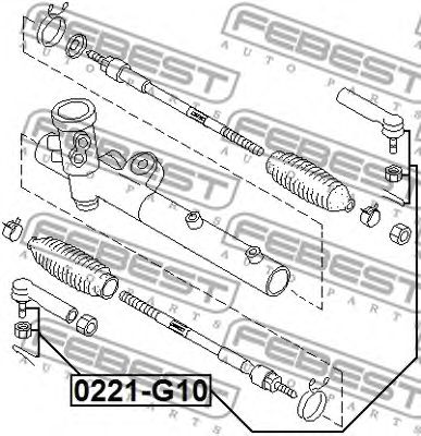 Купить запчасть FEBEST - 0221G10 