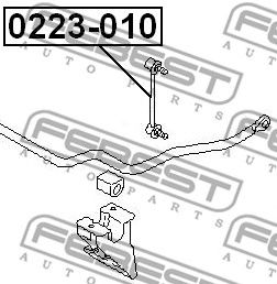 Купить запчасть FEBEST - 0223010 