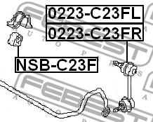 Купить запчасть FEBEST - 0223C23FR 