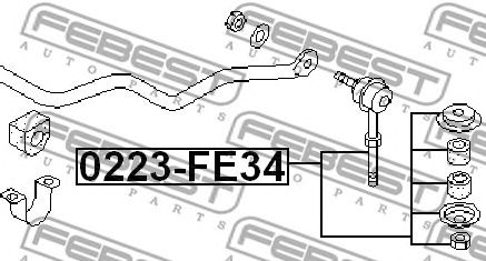Купить запчасть FEBEST - 0223FE34 