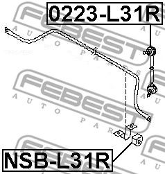 Купить запчасть FEBEST - 0223L31R 