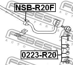 Купить запчасть FEBEST - 0223R20 