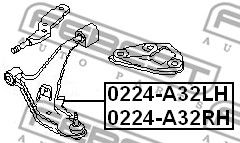 Купить запчасть FEBEST - 0224A32RH 