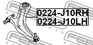Купить запчасть FEBEST - 0224J10LH 