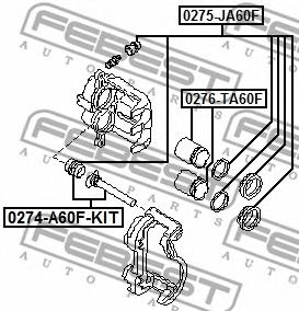 Купить запчасть FEBEST - 0274A60FKIT 
