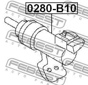Купить запчасть FEBEST - 0280B10 