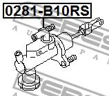 Купить запчасть FEBEST - 0281B10RS 