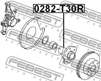 Купить запчасть FEBEST - 0282T30R 
