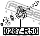 Купить запчасть FEBEST - 0287R50 