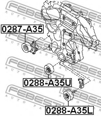 Купить запчасть FEBEST - 0288A35L 