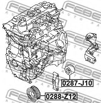 Купить запчасть FEBEST - 0288Z12 