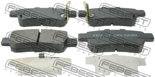 Купить запчасть FEBEST - 0301ODIIIR 