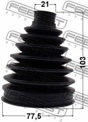 Купить запчасть FEBEST - 0317PGB3 