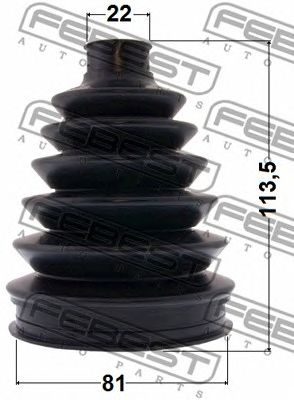 Купить запчасть FEBEST - 0317PJAZZ 