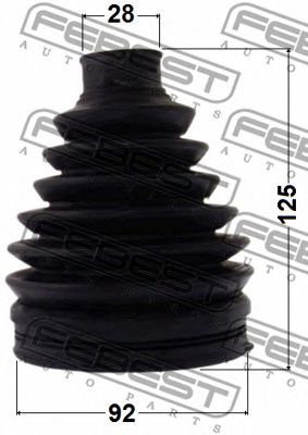 Купить запчасть FEBEST - 0317PRB 