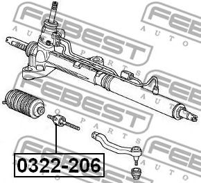 Купить запчасть FEBEST - 0322206 