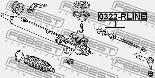 Купить запчасть FEBEST - 0322RLINE 
