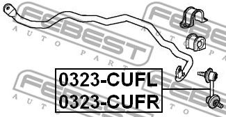 Купить запчасть FEBEST - 0323CUFL 