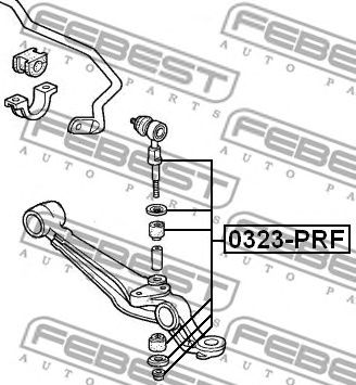 Купить запчасть FEBEST - 0323PRF 