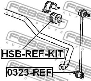 Купить запчасть FEBEST - 0323REF 