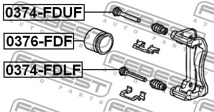 Купить запчасть FEBEST - 0374FDLF 