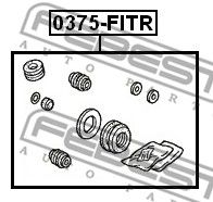 Купить запчасть FEBEST - 0375FITR 