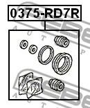 Купить запчасть FEBEST - 0375RD7R 