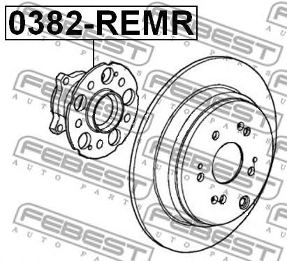 Купить запчасть FEBEST - 0382REMR 