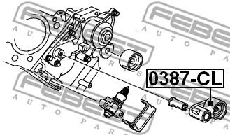 Купить запчасть FEBEST - 0387CL 