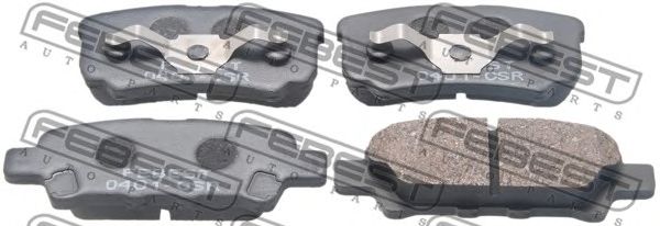 Купить запчасть FEBEST - 0401CSR 