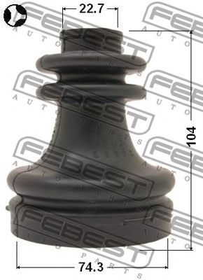 Купить запчасть FEBEST - 0415DARH 