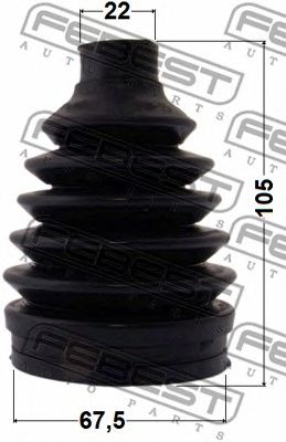 Купить запчасть FEBEST - 0417PGA2RR 