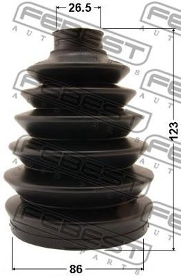 Купить запчасть FEBEST - 0417PKB4 