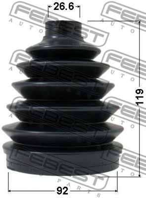 Купить запчасть FEBEST - 0417PV75 