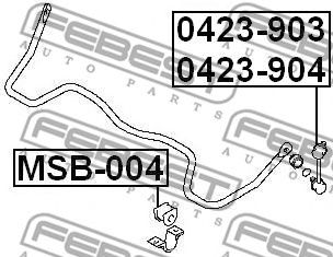 Купить запчасть FEBEST - 0423903 