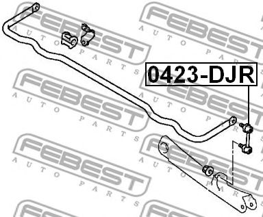 Купить запчасть FEBEST - 0423DJR 