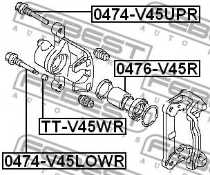 Купить запчасть FEBEST - 0474V45LOWR 