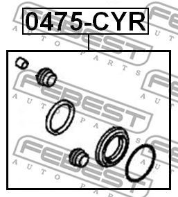 Купить запчасть FEBEST - 0475CYR 