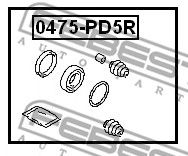 Купить запчасть FEBEST - 0475PD5R 