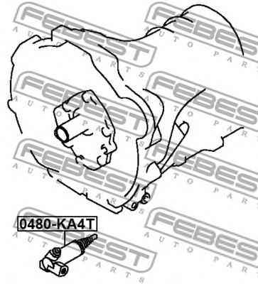 Купить запчасть FEBEST - 0480KA4T 